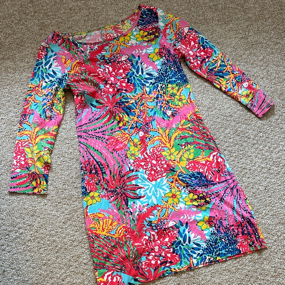Lilly Pulitzer Vibrant Long Sleeve Dress
